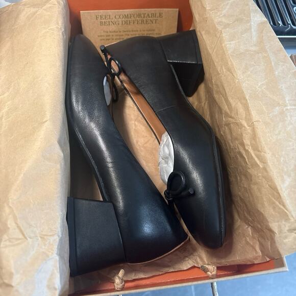 GENTLE SOULS - LANCINE LEATHER BOW HEEL - Women’s size 7.5 - Picture 7 of 8